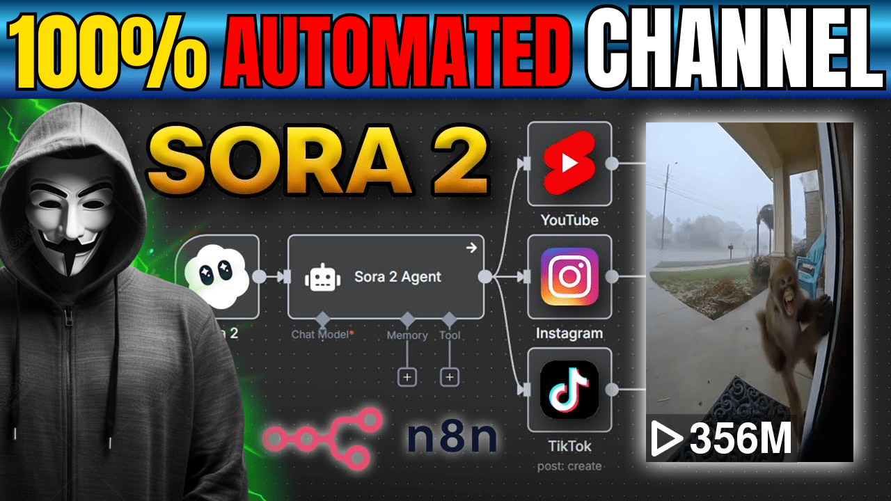 The Secret to Creating VIRAL Faceless YouTube Shorts with AI ( 100% Automated ) n8n Guide
